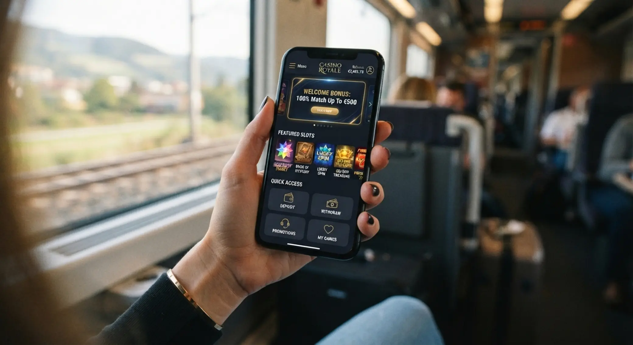 Mobil kaszinó használat okostelefonon